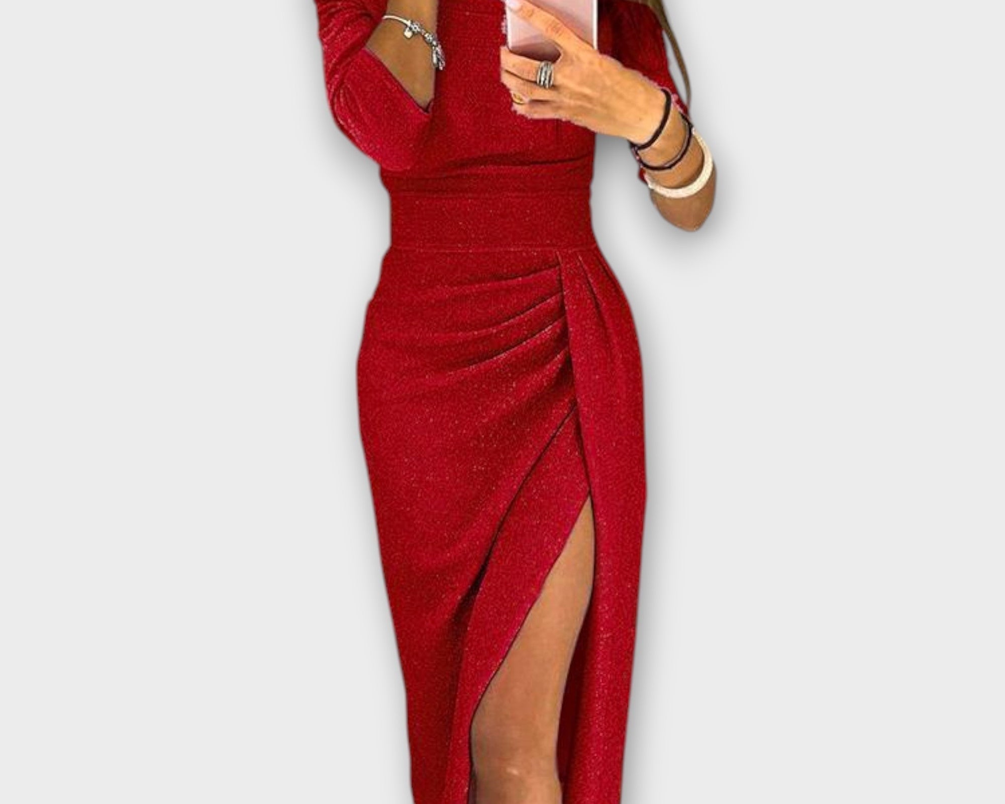 Lena - Elegantní šaty s odhalenými rameny