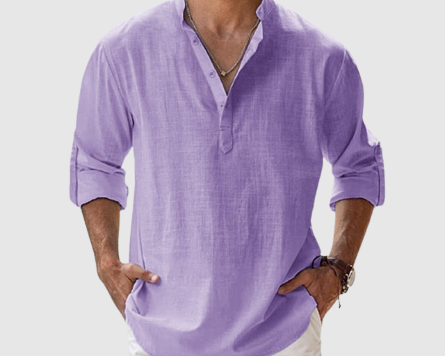 Libuše – Prodyšná lněná košile