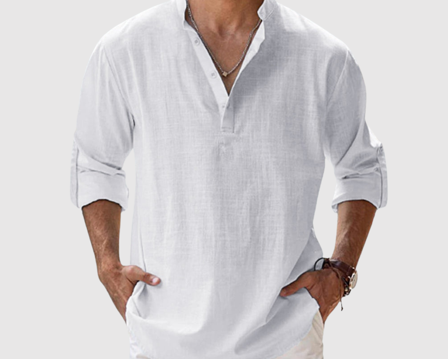 Libuše – Prodyšná lněná košile