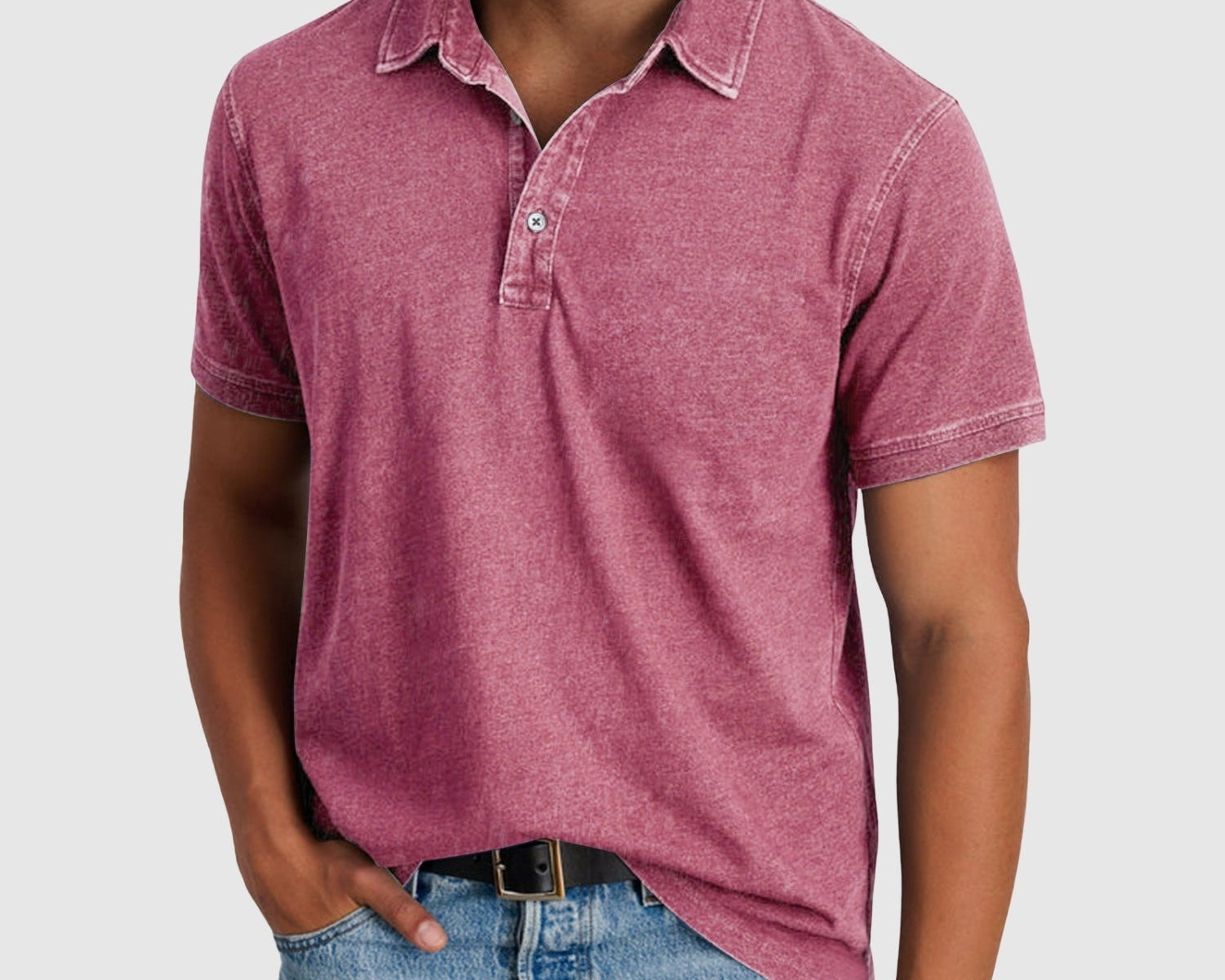 Libuše – Vintage polokošile s knoflíkovou lištou