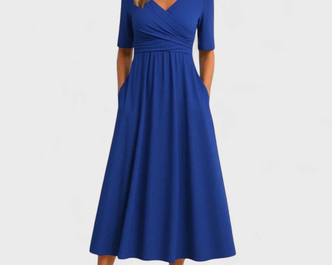 Leona - Elegantní Šaty se Speciálním Výstřihem