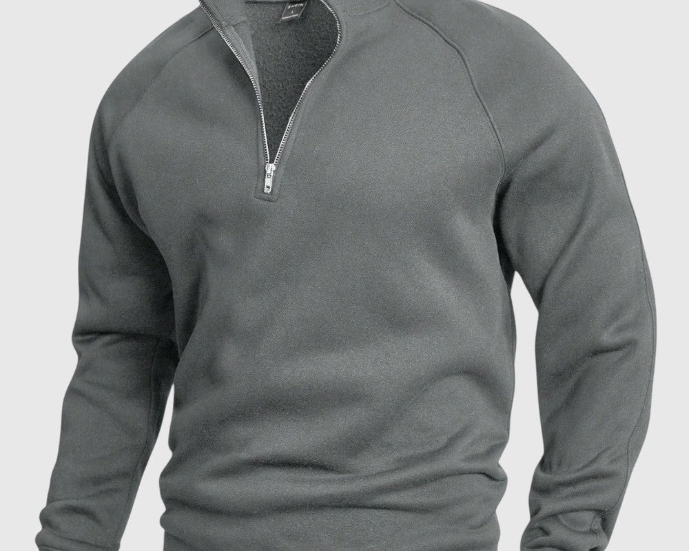 Perla- Premium svetr s polo zipem