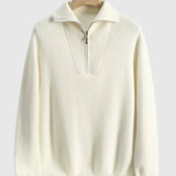 Perla - Portofino Košile z kašmíru s polovičním zipem