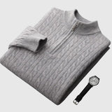 Perla- Pletená polokošile z kašmíru Deneb