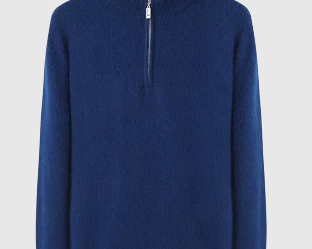 Perla - Kardigan z kašmíru Genève se zipem