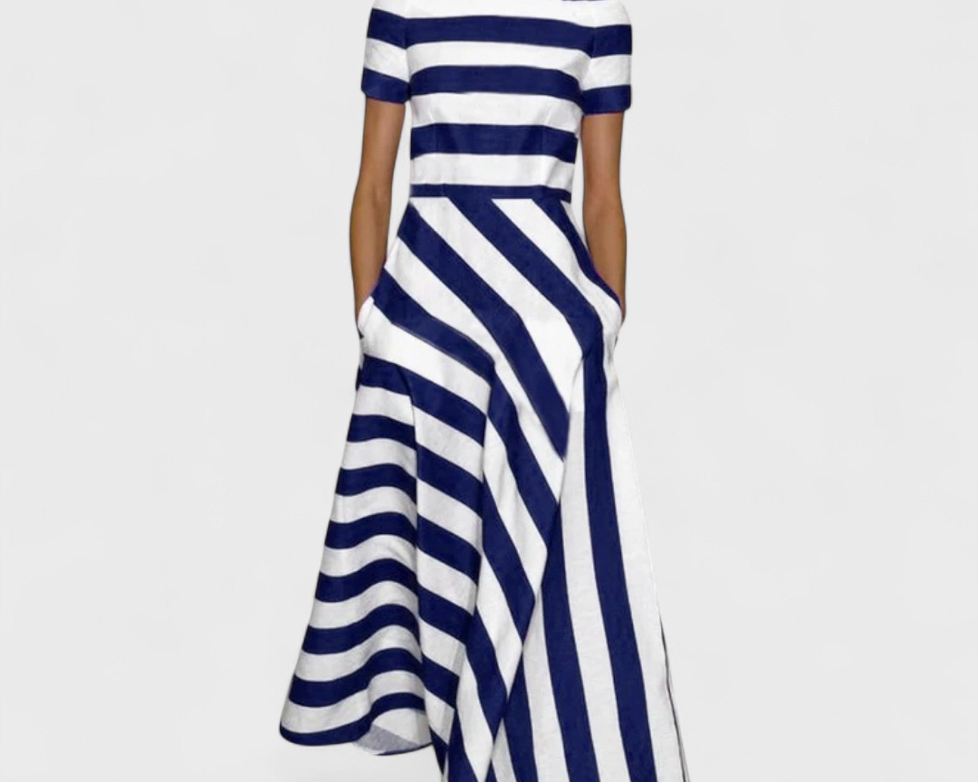 Tereza - Pruhované šaty