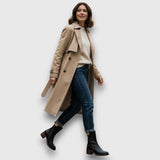 Garciel – Černé kožené kotníkové boty s pohodlným podpatkem, elegantní a nadčasové