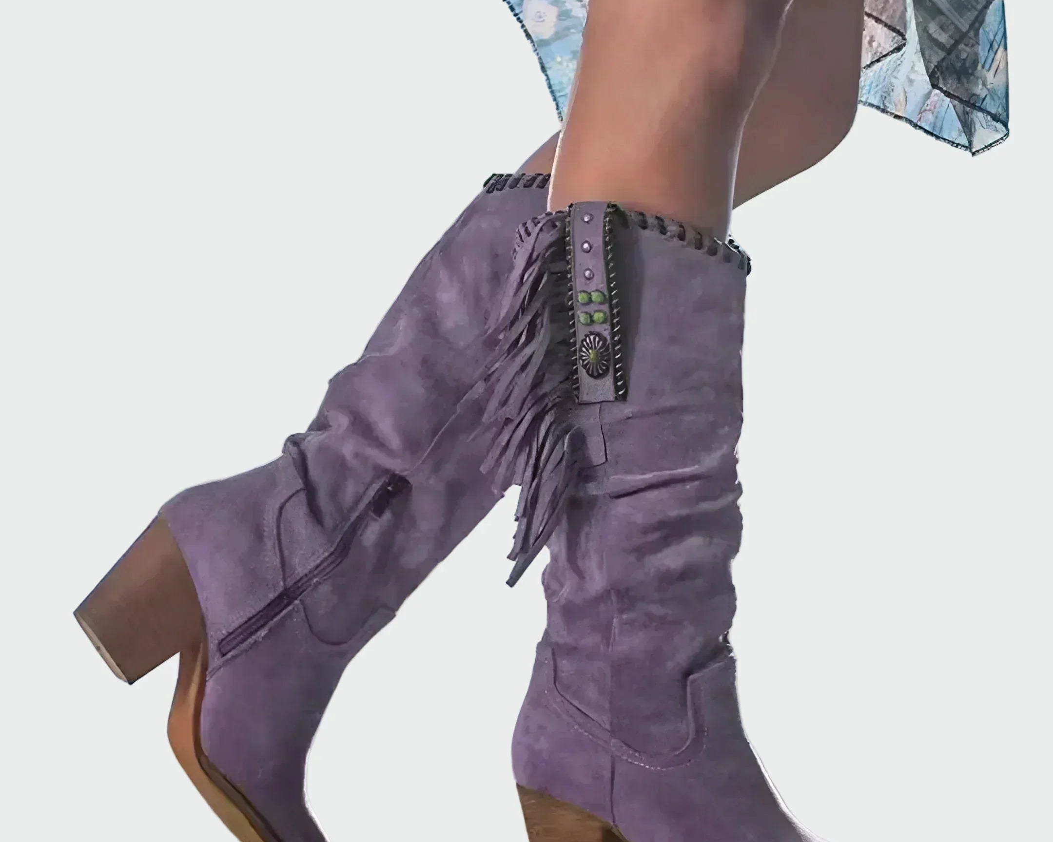 Pohodlné kožené boty