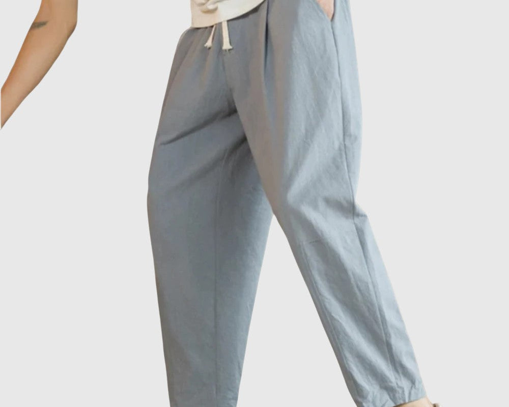 Libuše- Kalhoty z bavlny Roma