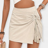 Vysoké šortky se sukní