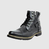 Perla - Kožené boty se šněrováním