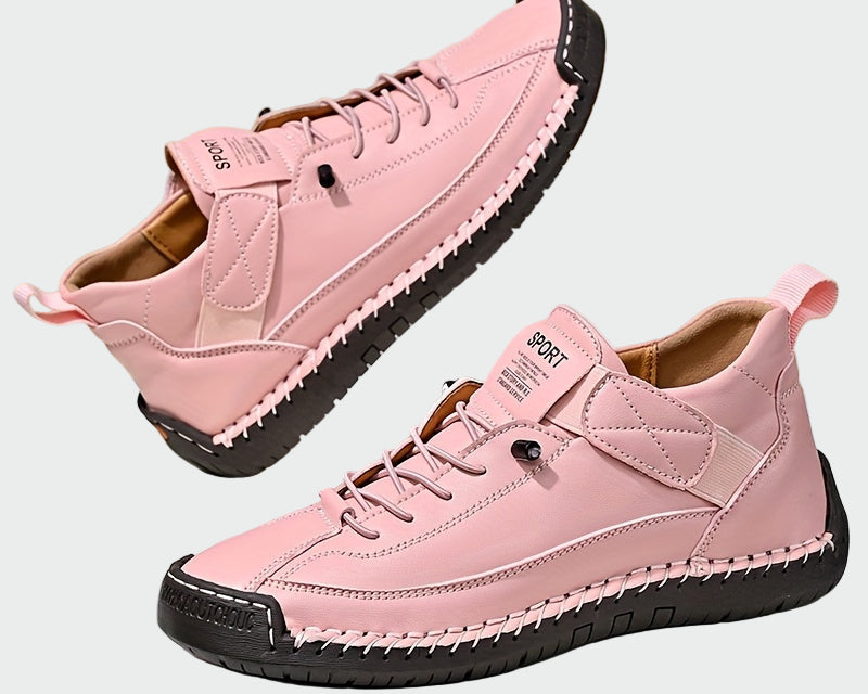 Ortopedické kožené kotníkové boty