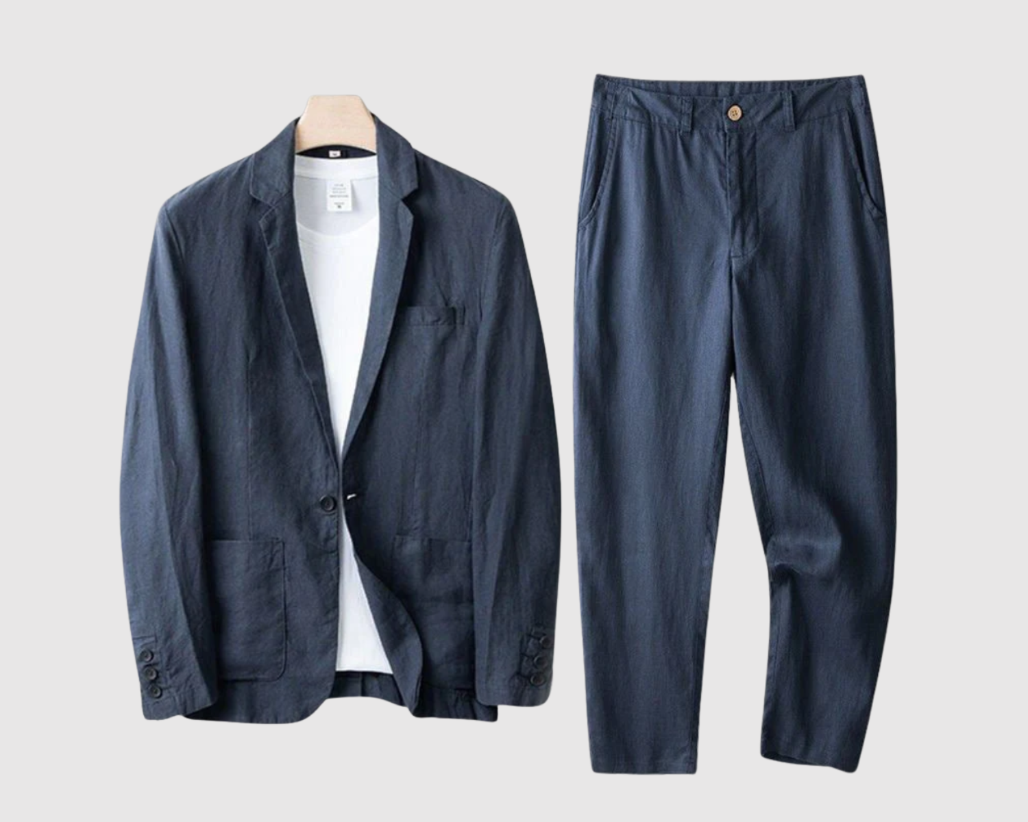 Libuše– Lněný komplet s přírozenou elegancí