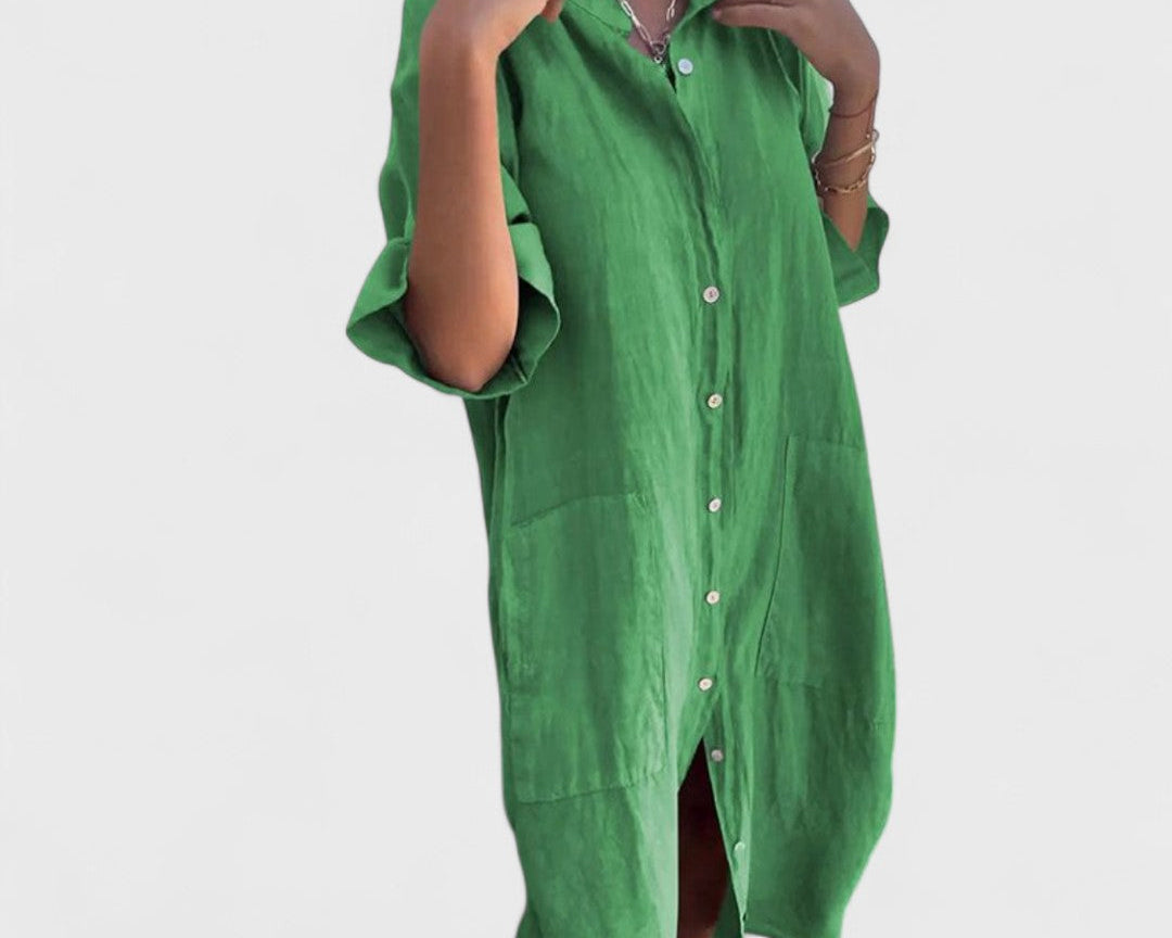 Dorka - Volné Šaty ve Stylu Ibiza