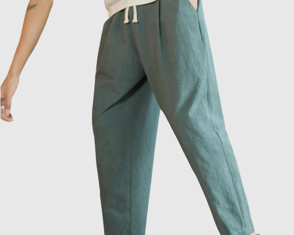 Libuše- Kalhoty z bavlny Roma