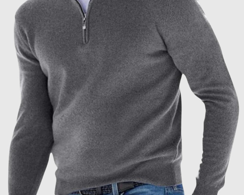 Perla- Elegantní svetr se zipem