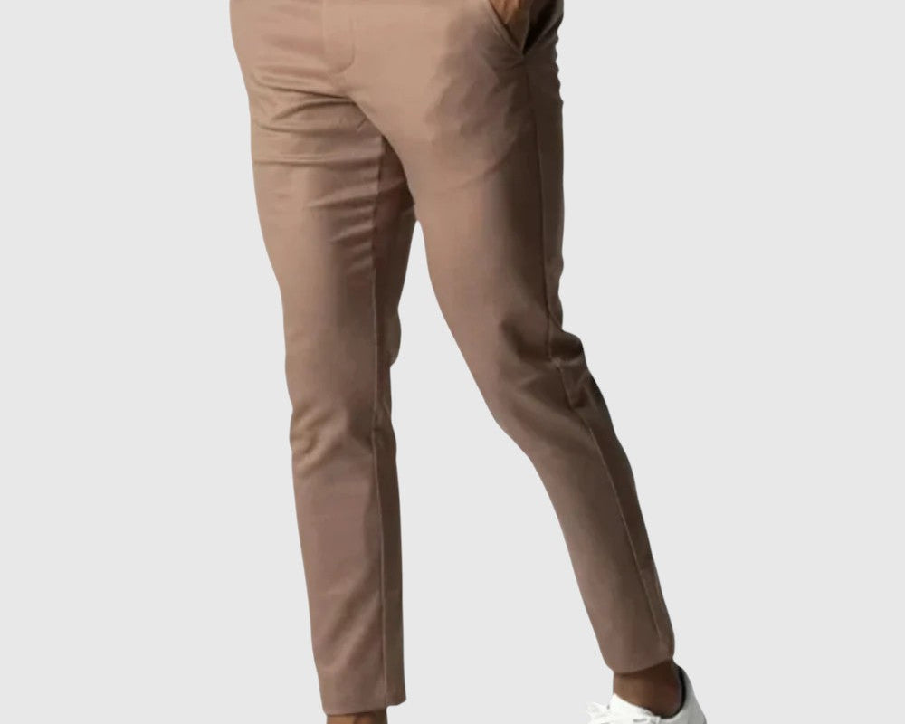 Libuše- Kalhoty Elio Stretch z bavlny