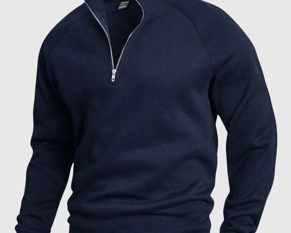 Perla- Premium svetr s polo zipem