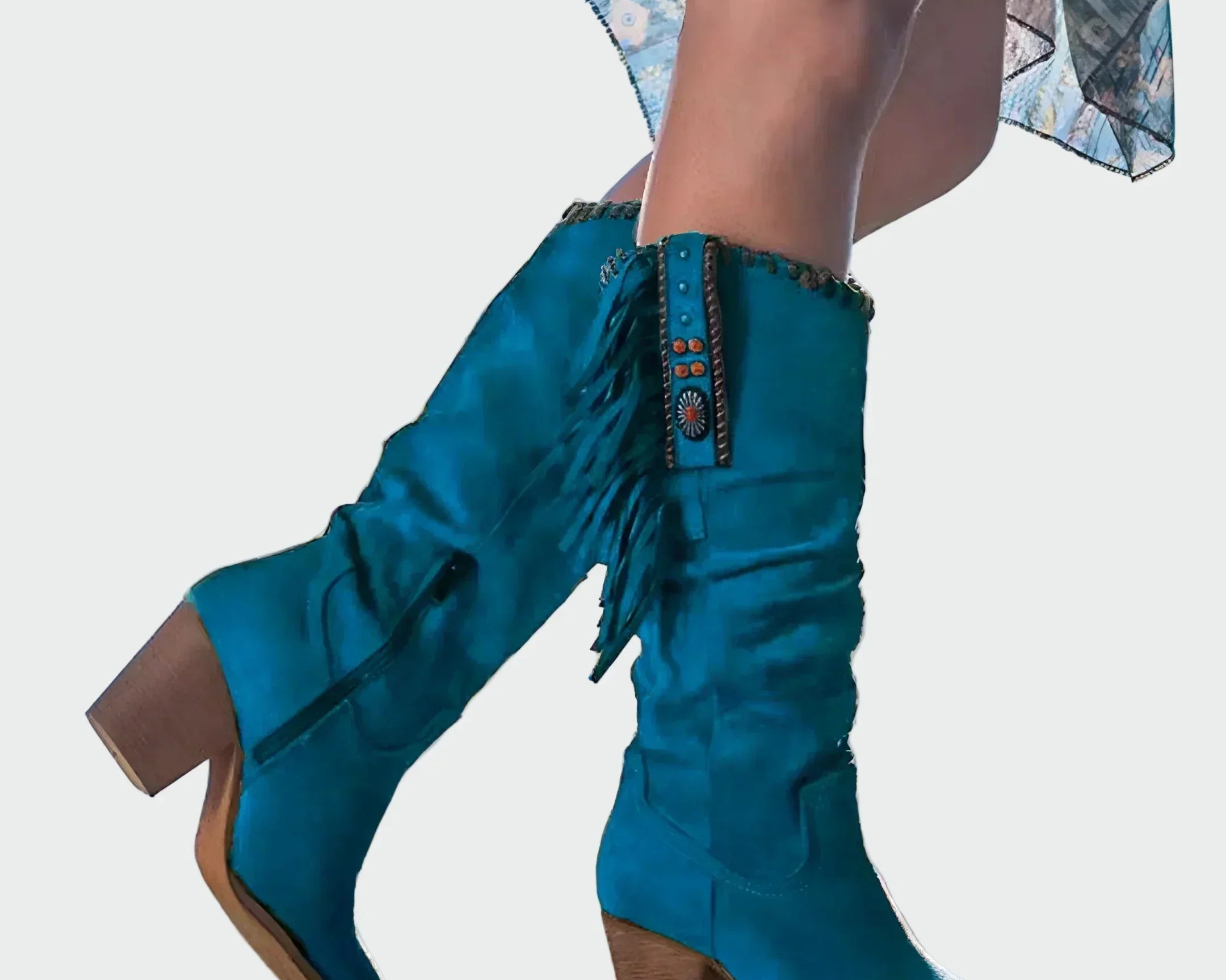 Pohodlné kožené boty