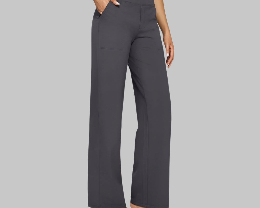 Calista | Elegantní kalhoty z měkkého dresu 