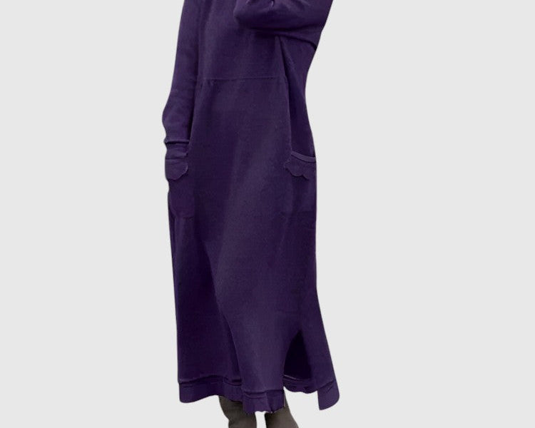 Greta | Teplé a pohodlné zimní šaty s kapsami