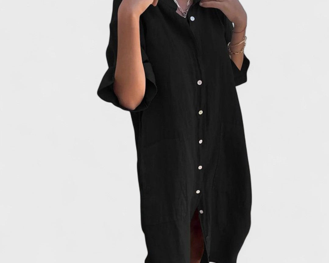 Dorka - Volné Šaty ve Stylu Ibiza