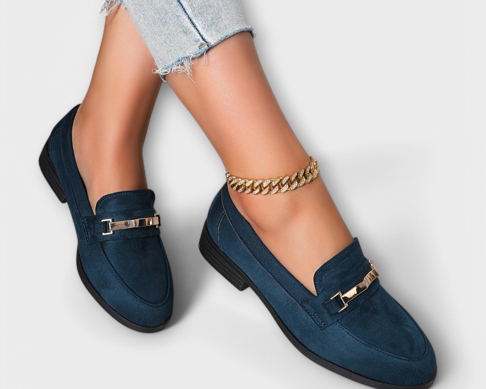 Flanelové mokasíny