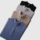 Perla- Pletená polokošile z kašmíru Deneb