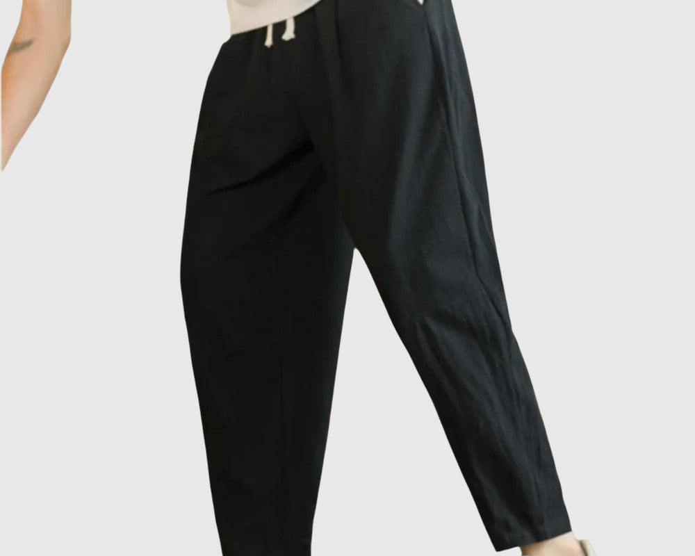 Libuše- Kalhoty z bavlny Roma