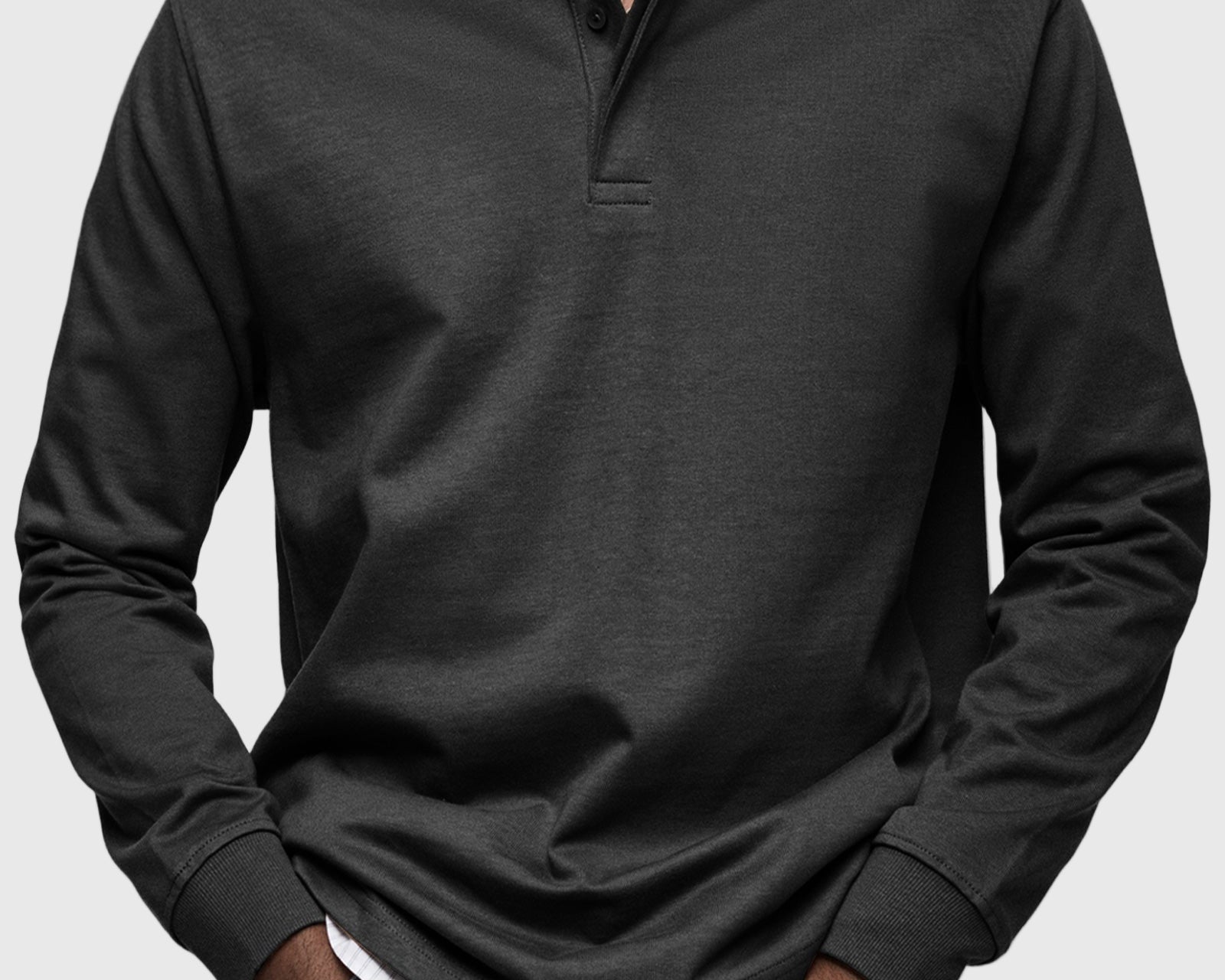 Wilson | Klasická polo košile s dlouhým rukávem 