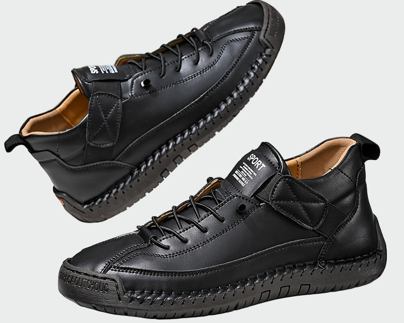 Ortopedické kožené kotníkové boty