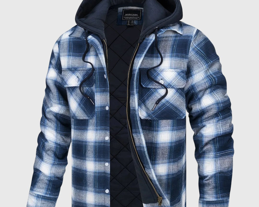 Karl | Kostkovaná zadek se zipem 