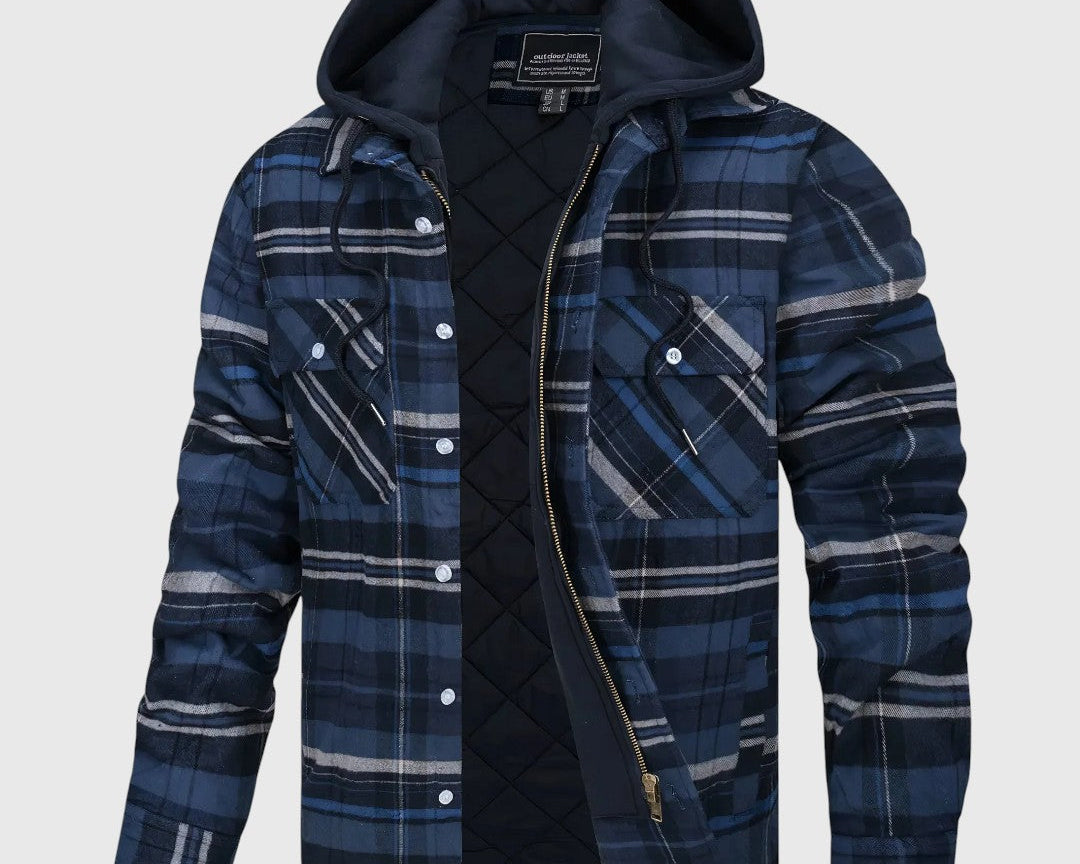 Karl | Kostkovaná zadek se zipem 