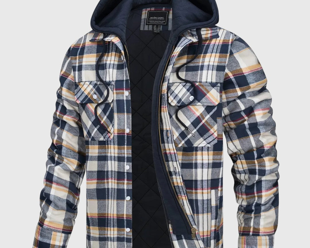 Karl | Kostkovaná zadek se zipem 