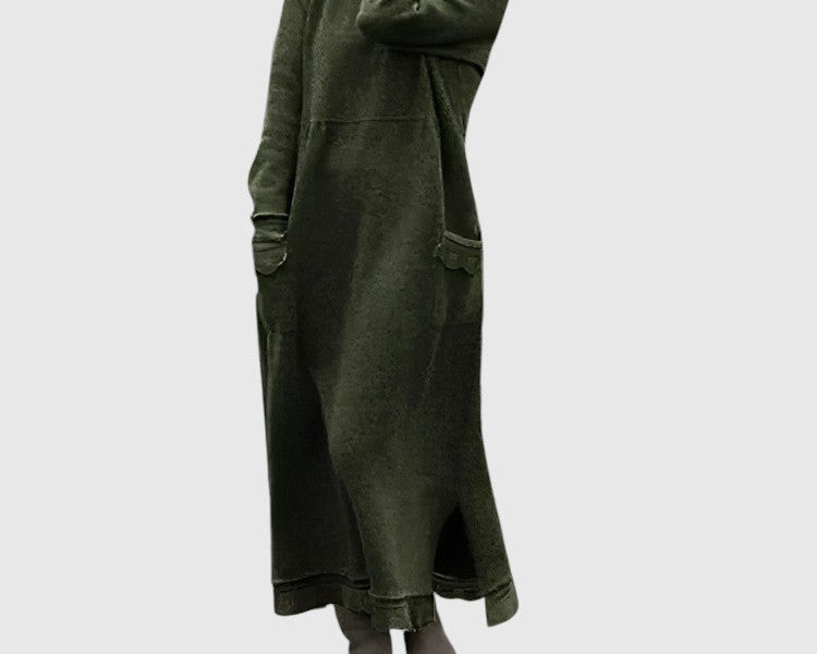 Greta | Teplé a pohodlné zimní šaty s kapsami