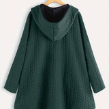 Julie | Prošívaný kabát s kapucí