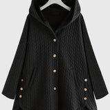 Julie | Prošívaný kabát s kapucí