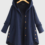 Julie | Prošívaný kabát s kapucí