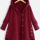 Julie | Prošívaný kabát s kapucí