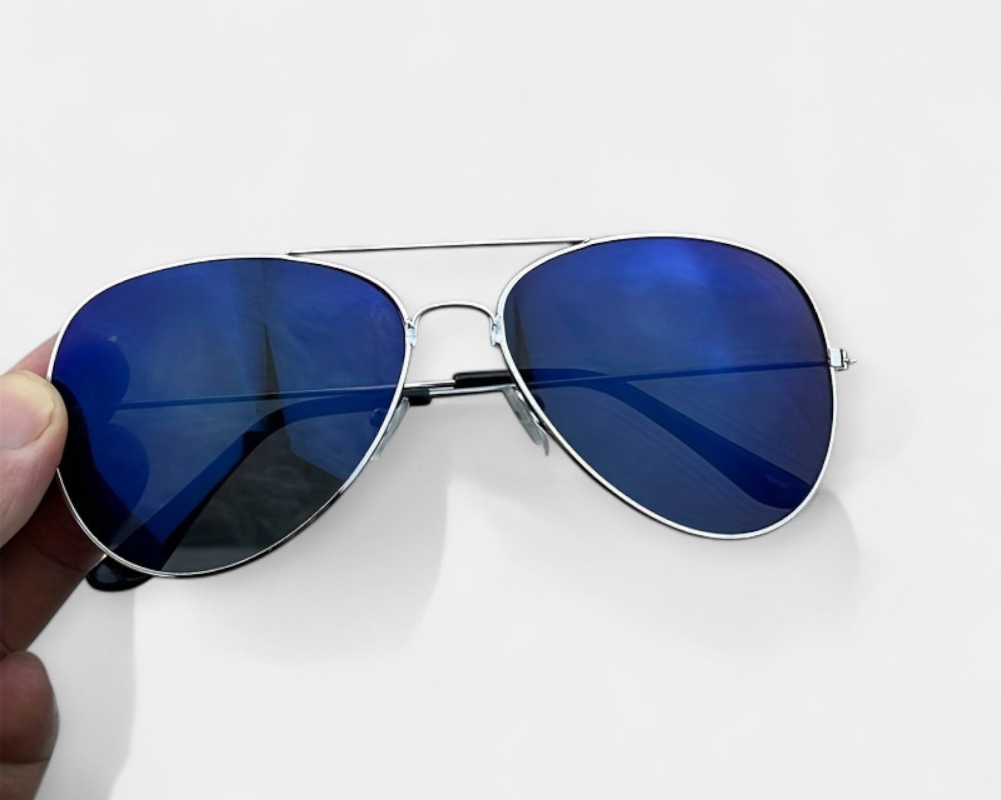 Retro Brýle se Zrcadlovými Skly