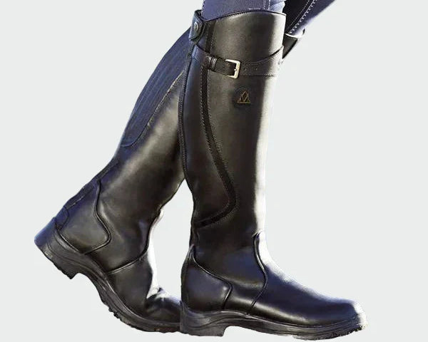 Prémiové ortopedické kožené boty