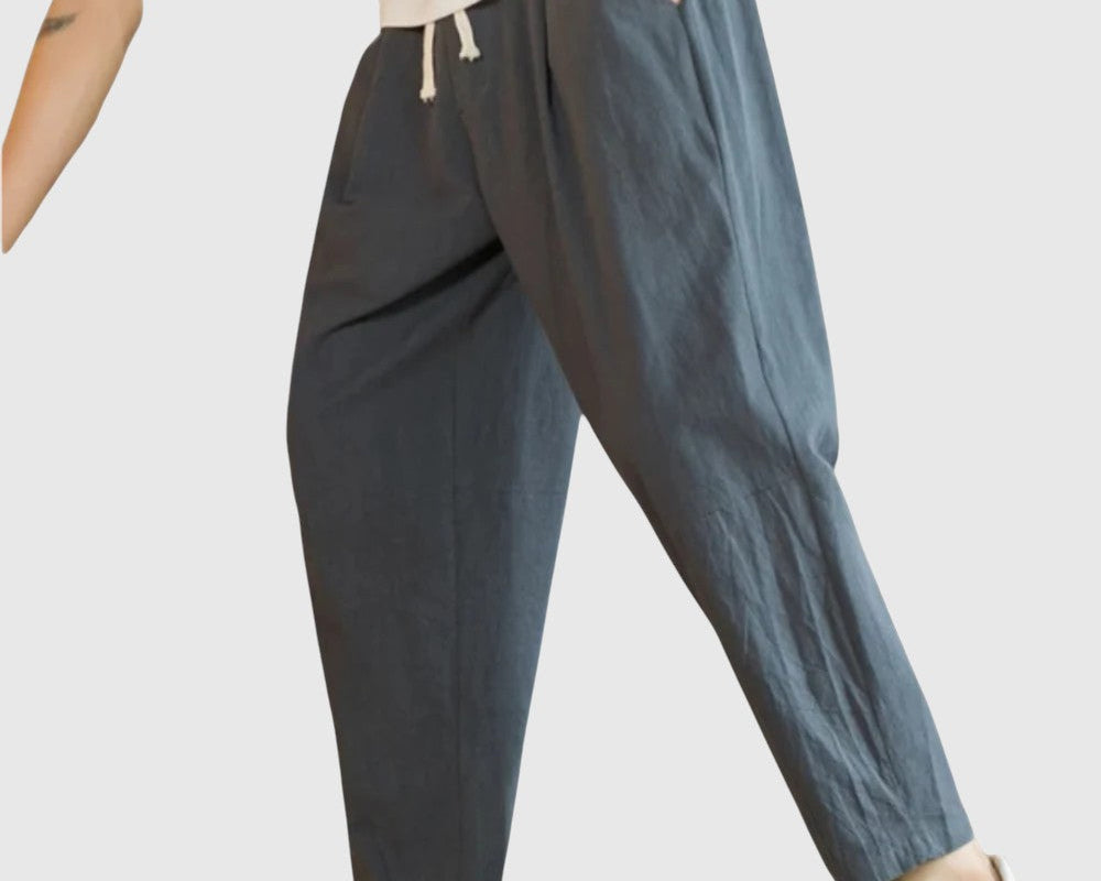 Libuše- Kalhoty z bavlny Roma