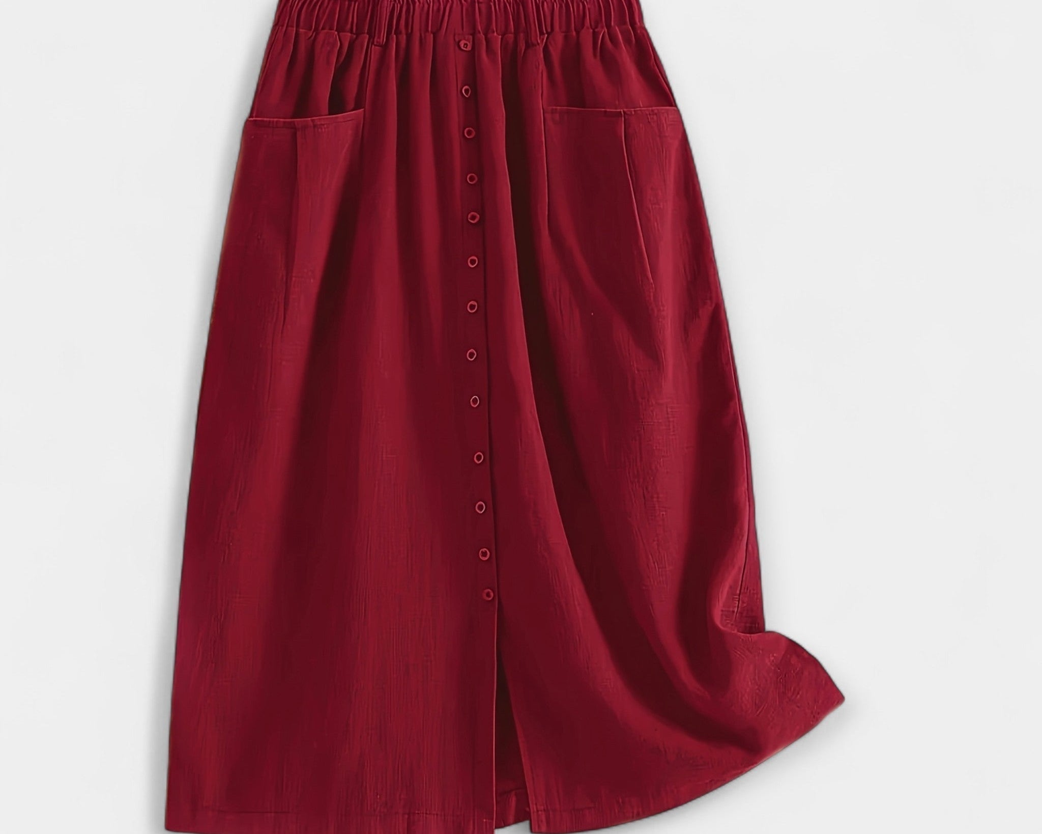 Midi sukně ve vintage stylu