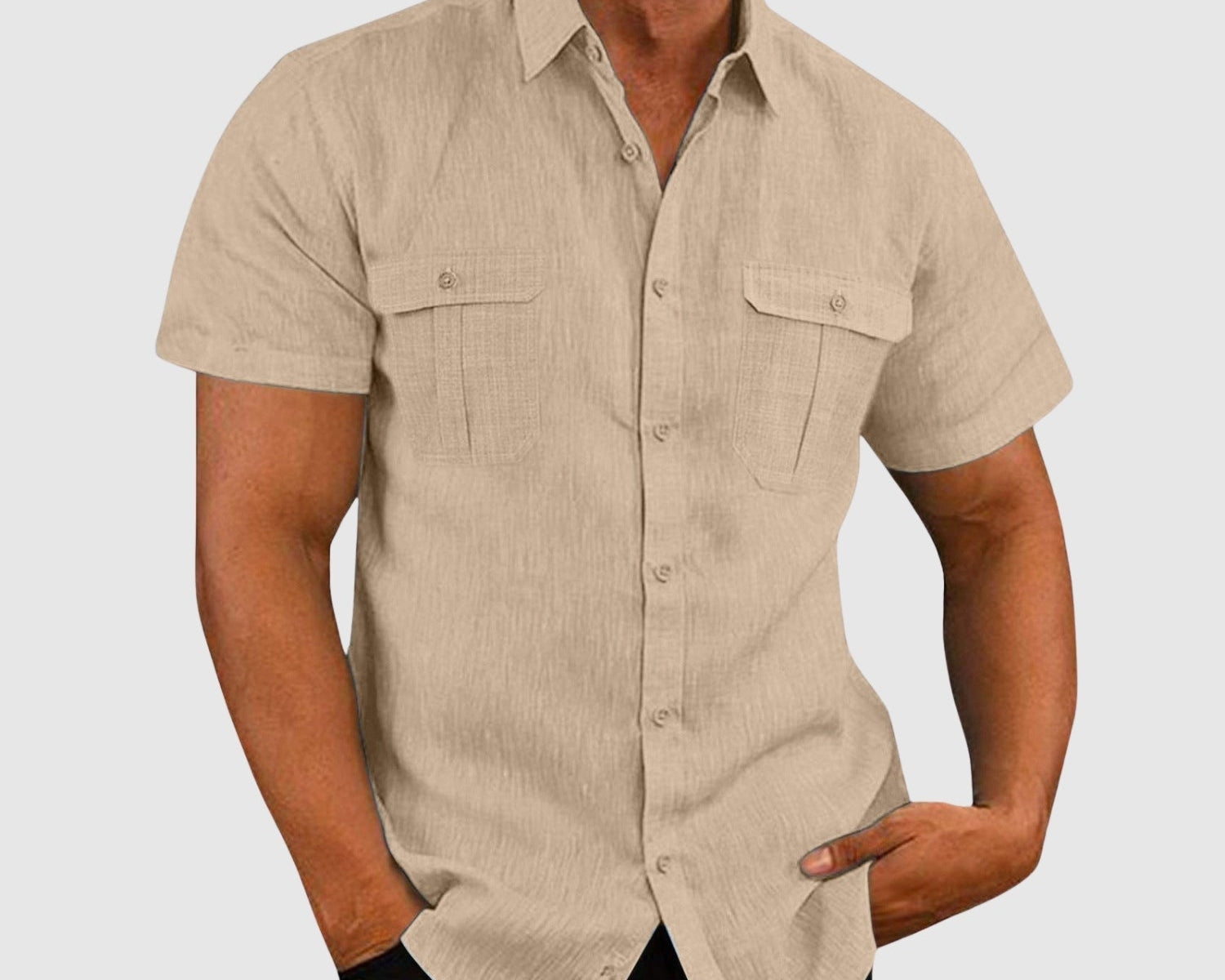 Libuše – Ležérní košile s krátkým rukávem