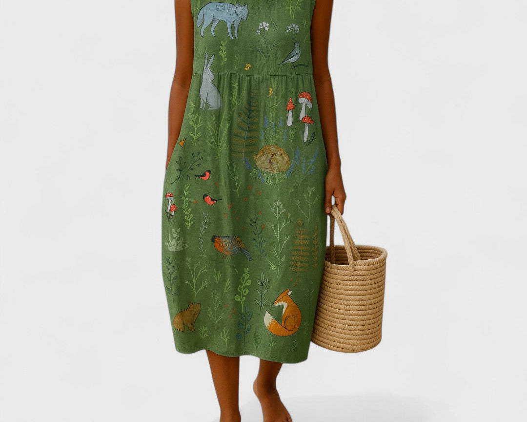 Alena - Elegantní Květinové Šaty