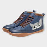 Ema™ | Kožené boty pro milovníky koček