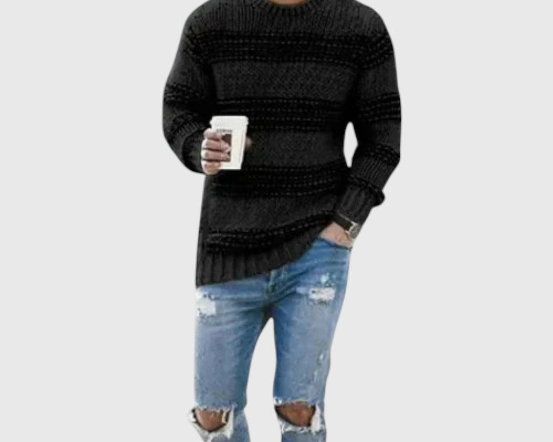 Darren | Pruhovaný Chunky Svetr