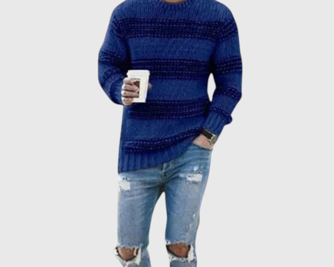 Darren | Pruhovaný Chunky Svetr