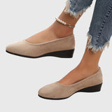Éliane – Pohodlné baleríny s klínovým podpatkem