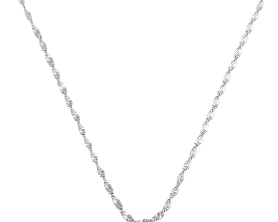 Dvojitý Zkroutěný Náhrdelník 